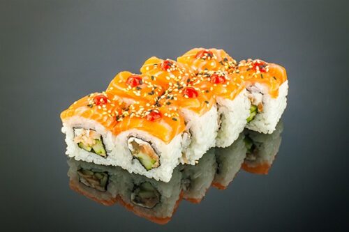 Spicy Lachs Roll